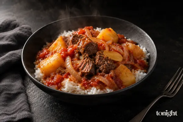 Chinese-Style Beef & Tomato Stew