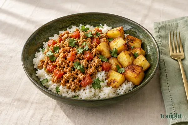 Latin-Style Turkey & Plantain Bowls