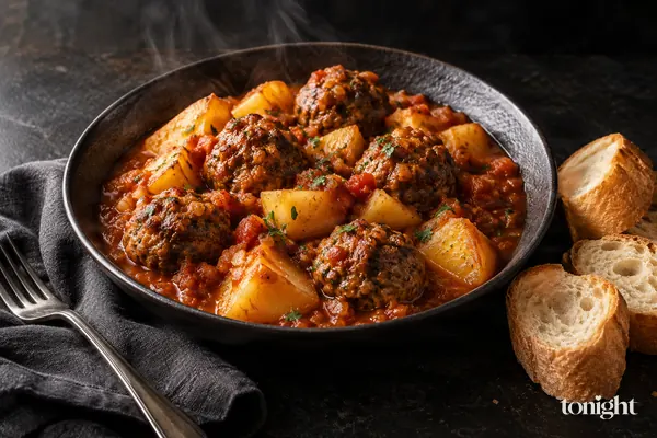 Boulettes de bœuf aux amandes à l’espagnole