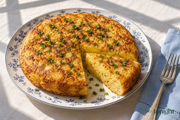 Kartoffel-Zwiebel-Tortilla